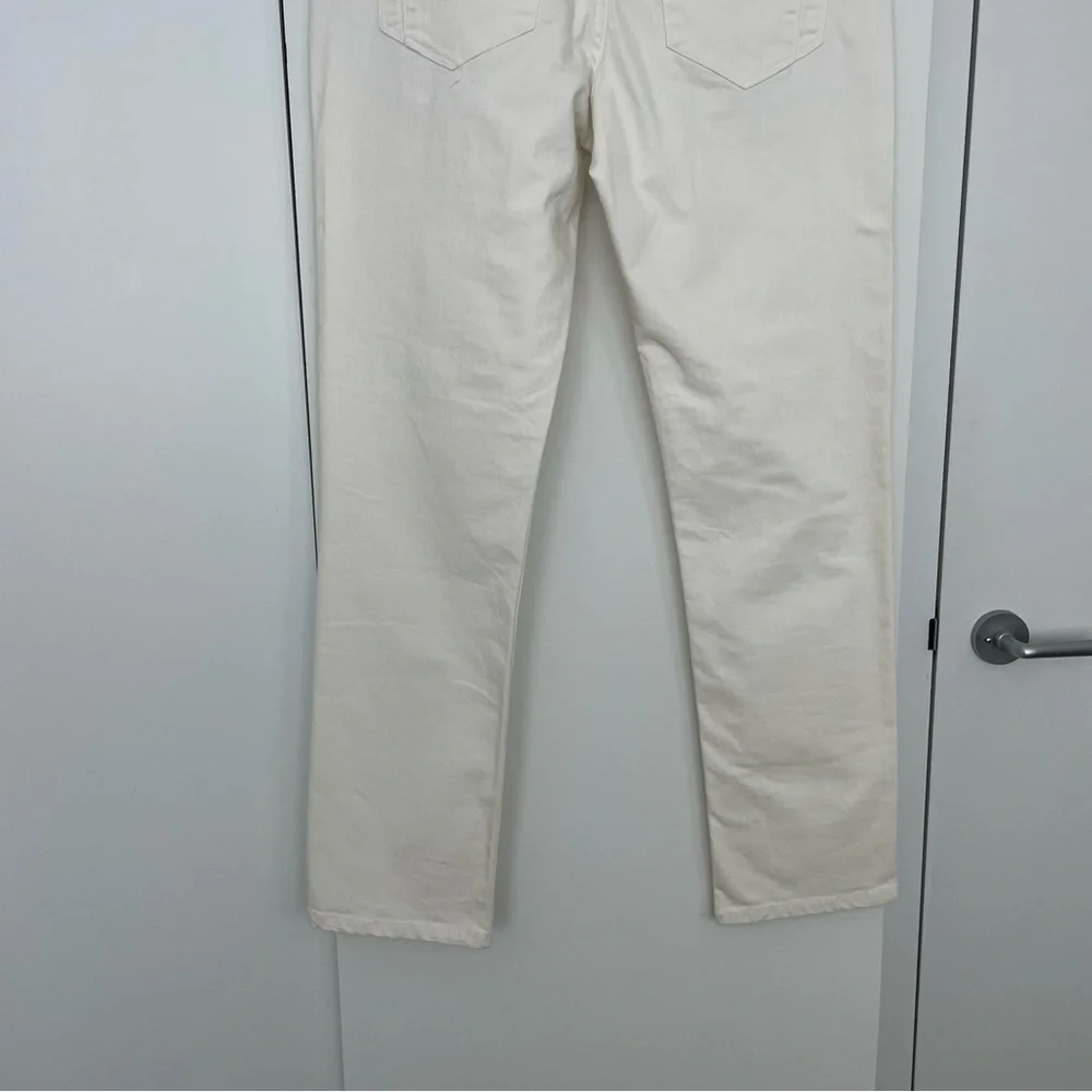 NWT Perry Ellis White Men’s Slim Fit Straight Leg Low Rise Stretch Jeans 32x32